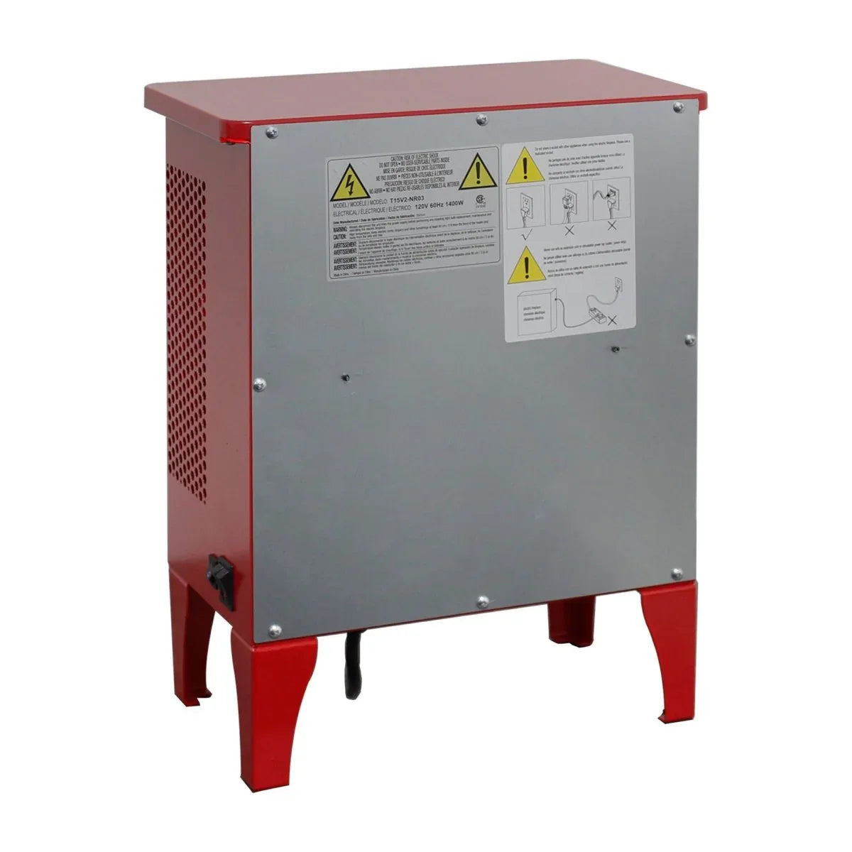 Freestanding Electric Fireplace Stove With 3D Flame - Omega Lifestyles