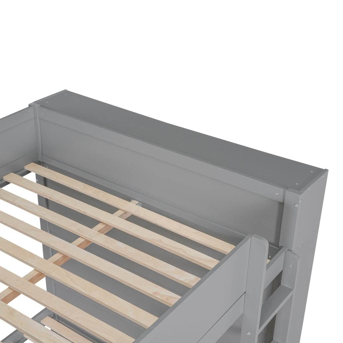 Full Over Full Solid Wood Bunk Bed With Storage Drawers - Sleep Galleria