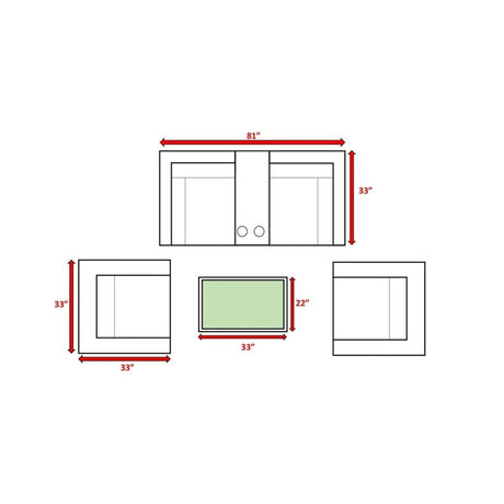 Fully Assembled Espresso Wicker Patio Conversation Set With Cushions - Zenvia - Omega Lifestyles