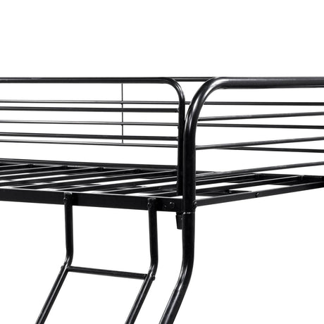 Heavy Duty Twin - Over - Full Metal Bunk Bed Frame - Zenvia - Omega Lifestyles