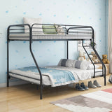 Heavy Duty Twin - Over - Full Metal Bunk Bed Frame - Zenvia - Omega Lifestyles