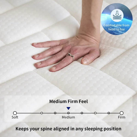 Hybrid Memory Foam Innerspring Mattress - Omega Lifestyles
