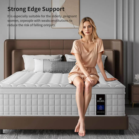 Hybrid Memory Foam Innerspring Mattress - Sleep Galleria