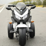 Kids 12V Ride-On Motorcycle With PU Seat And Training Wheels - Omega Lifestyles