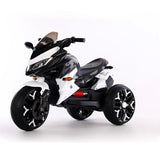 Kids 12V Ride-On Motorcycle With PU Seat And Training Wheels - Omega Lifestyles