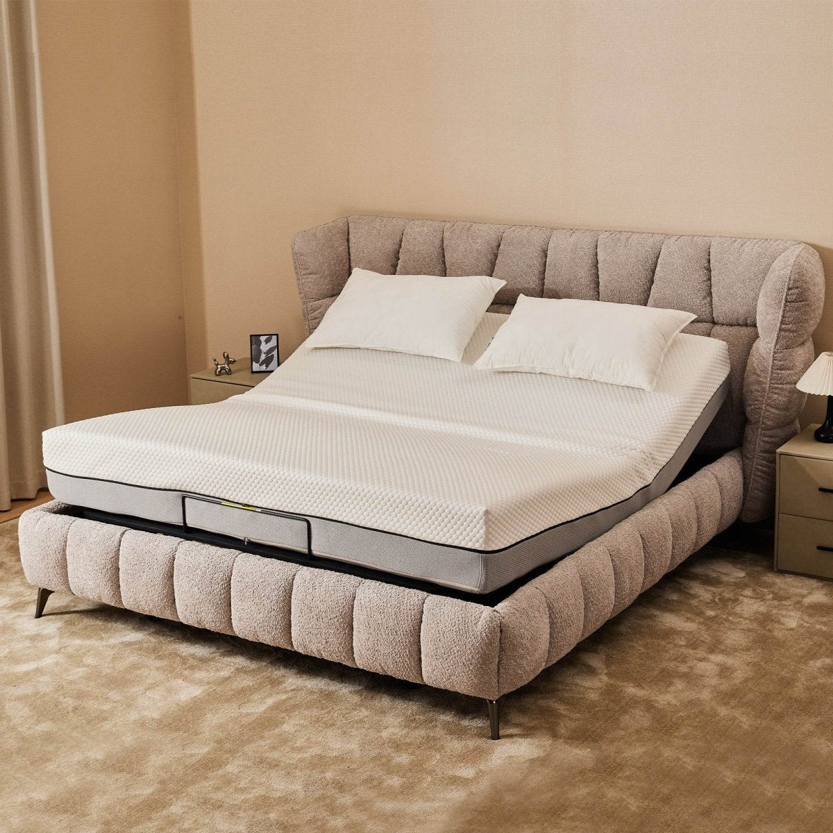 King Adjustable Base Bed Frame With Wireless Remote Control - Zenvia - Omega Lifestyles