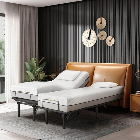 King Split Adjustable Bed Frame With Wireless Remote - Zenvia - Omega Lifestyles