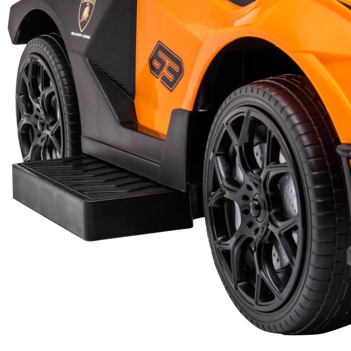 Licensed Lamborghini 2 - in - 1 Toddler Ride - On Push Car - Zenvia - Omega Lifestyles