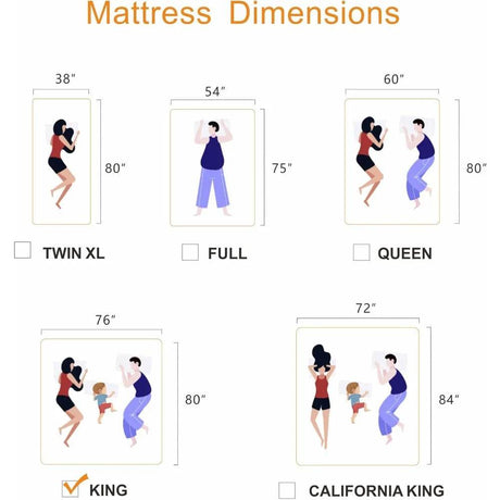 Medium 14-Inch Gel Memory Foam Cooling Mattress - Sleep Galleria