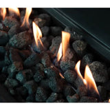 Modern Charcoal Concrete Outdoor Propane Fire Pit Table - Zenvia - Omega Lifestyles
