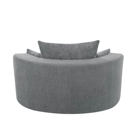 Modern Chenille Swivel Accent Chair - Sleep Galleria