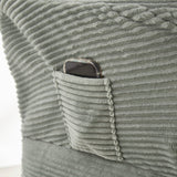 Modern Lounge Chair With Ottoman - Sleep Galleria