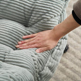 Modern Lounge Chair With Ottoman - Sleep Galleria