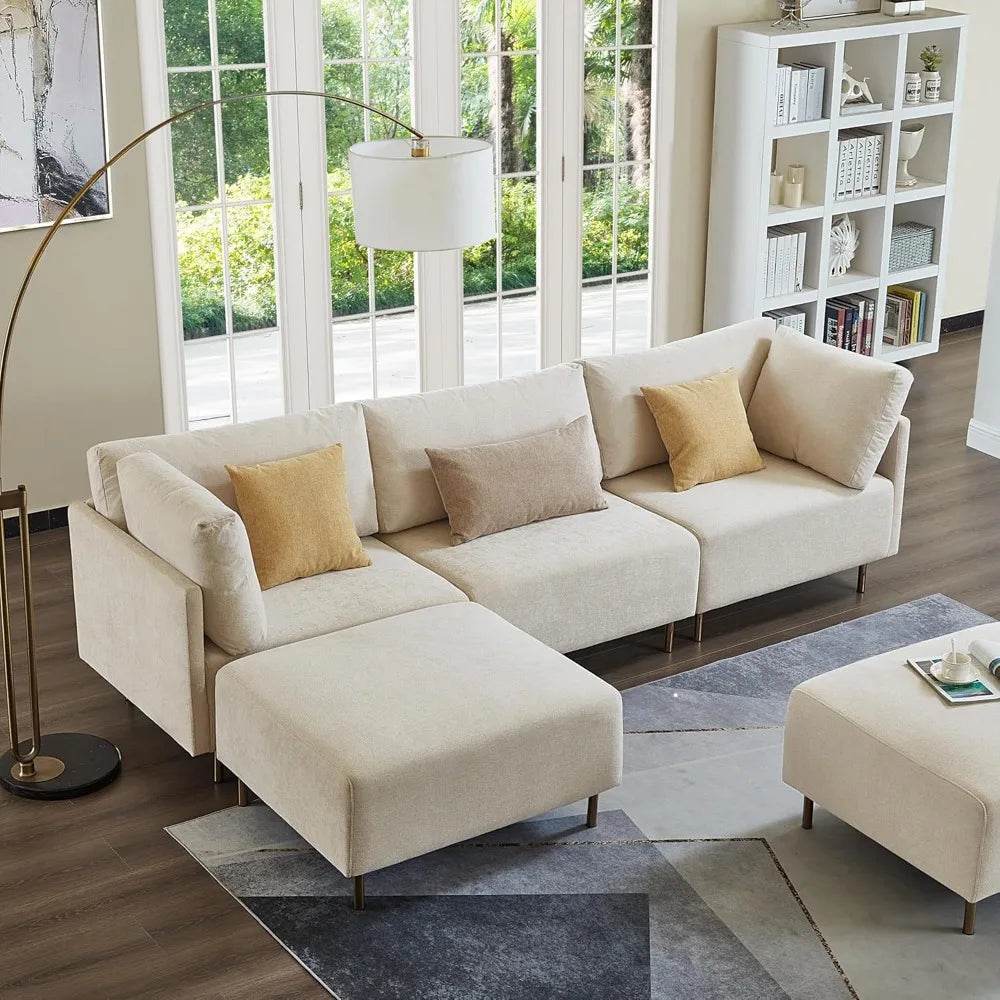 Modular Convertible Sectional Sofa Set - Omega Lifestyles
