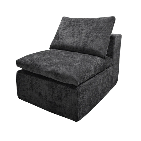 Plush Corduroy Modular Sectional Sofa With Chaise Lounge - Omega Lifestyles