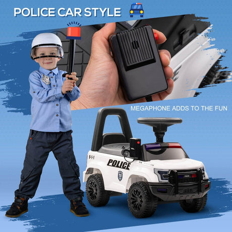 Sliding Police Truck Ride - On Car With PA System - Zenvia - Omega Lifestyles