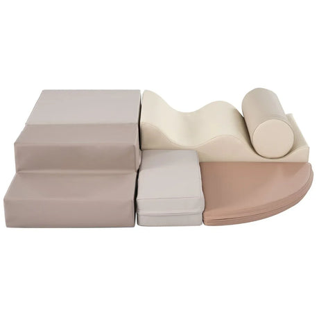 Soft Indoor Climb And Crawl Foam Playset For Kids - Omega Lifestyles