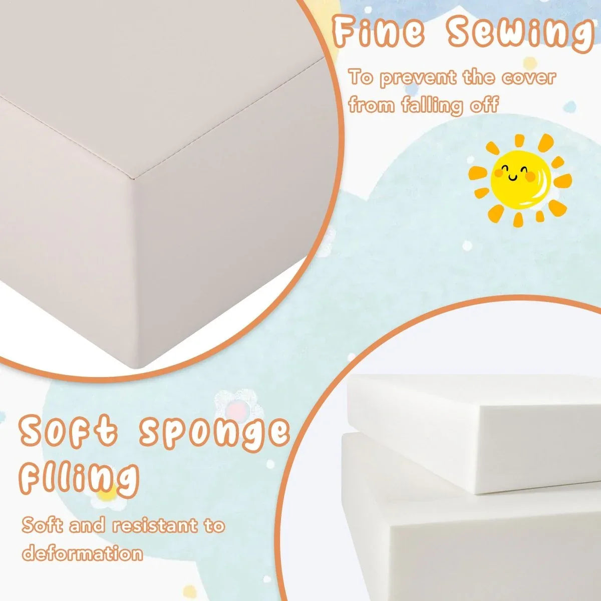 Soft Indoor Climb And Crawl Foam Playset For Kids - Omega Lifestyles