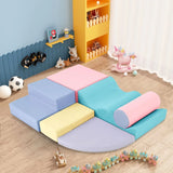 Soft Indoor Foam Climb And Crawl Playset For Kids - Omega Lifestyles