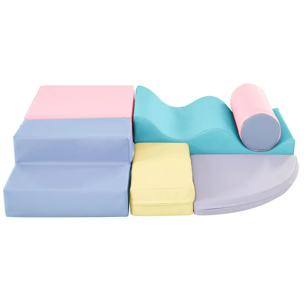Soft Indoor Foam Climb And Crawl Playset For Kids - Omega Lifestyles
