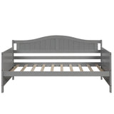 Twin Solid Wood Daybed With Storage Drawers - Zenvia - Omega Lifestyles