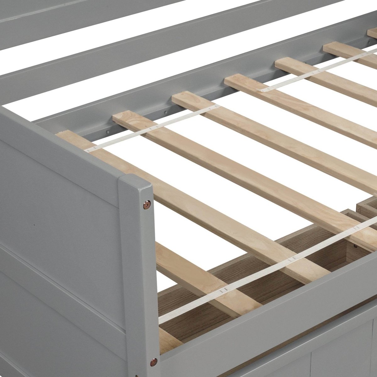 Twin Solid Wood Daybed With Storage Drawers - Zenvia - Omega Lifestyles