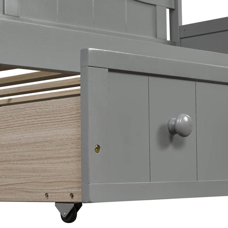 Twin Solid Wood Daybed With Storage Drawers - Zenvia - Omega Lifestyles