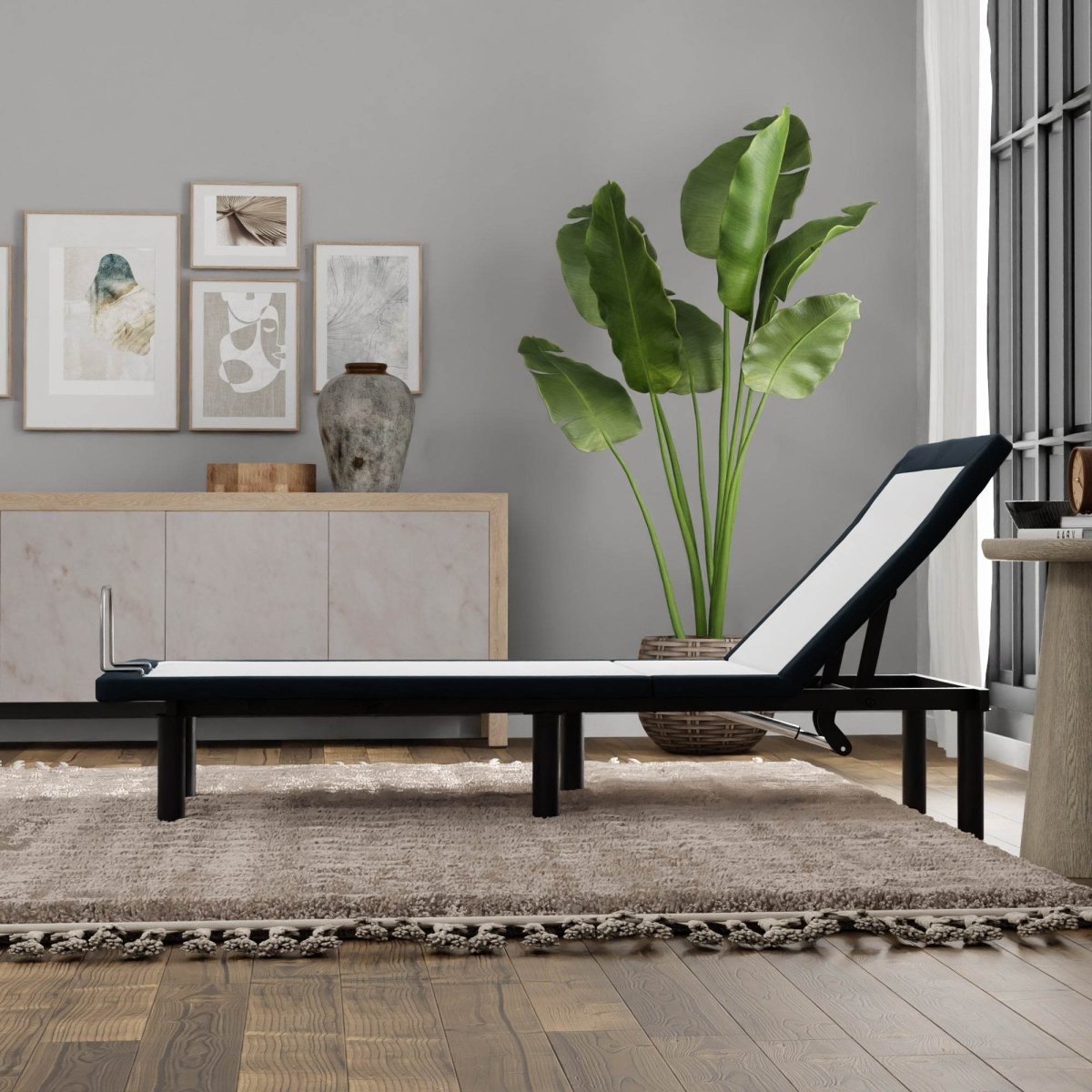 Twin XL Adjustable Base With Wired Remote Control - Zenvia - Omega Lifestyles