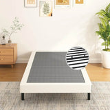 Heavy Duty 6 Inch Metal Box Spring Bed Base - Omega Lifestyles